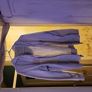 Cream old navy zip up